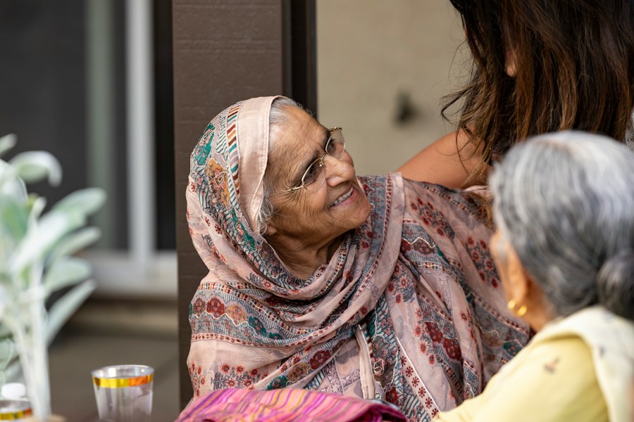 Elderly care companionship at home